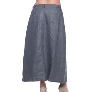 💥💥SOLD💥💥NWT Grey Button-up Maxi Skirt Plus, Trendy, Statement